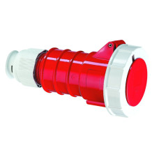 Kupplung CEE Bals 4P 32A 400V 3h rot IP67 vernickelt Quick C.