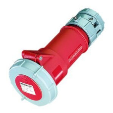 Kupplung CEE-Powertop 32A 4P 6h 400V rot mit Verschraubung