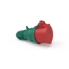 Kupplung CEE Quick-Connect 16A 5P 400V 6h IP44 Ni RAL 6026