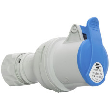 Kupplungssteckdose Brennenstuhl CEE 16A 2L+PE 230V 6h blau Ø79x148mm IP44