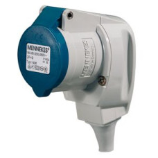Kupplungssteckdose Mennekes 16A 2LPE blau