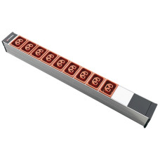 Steckdosenleiste 19" PDU-Line 9xIEXC13/C19 3m CEE16 1HE orange