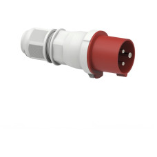 Stecker CEE Bals 16A 3P 400V 9h IP44 Ni QC