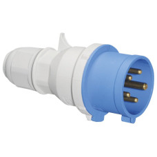 Stecker CEE Bals 16A 5P 230V 9h IP44 Ni QC