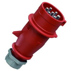 Stecker CEE Mennekes 32A 6LPE rot