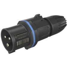 Stecker CEE NEO 3P 16A 200-250V 6h blau IP54 schraublose Klemme