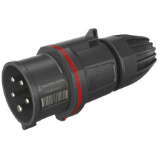 Stecker CEE NEO 5P 16A 380-415V 6h rot Phasenwender IP54 Schraubklemme