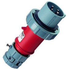 Stecker CEE-Powertop 16A 4P 6h 400V IP67 mit Verschraubung