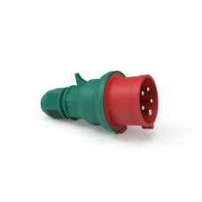 Stecker CEE Quick-Connect 32A 5P 400V 6h IP44 Ni RAL 6026