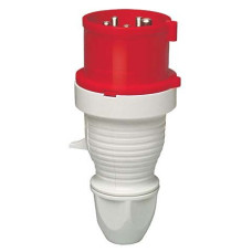 Stecker CEEtyp 4L 16A 6h IP44 Kontakte vernickelt SL