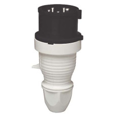 Stecker CEEtyp 5L 32A 7h Kontakte vernickelt