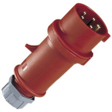 Stecker ProTOP CEE 32A 3L+N+PE 400V 6h rot Ø75x197mm IP44