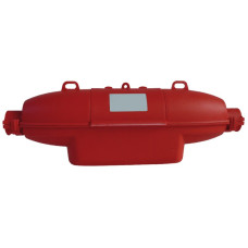 Stecker-Schutzbox CEE Bals Safebox Ø150x420mm rot IP44