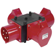 Stromverteiler A. Steffen 3xCEE 32A 5p 415V CEE 32A IP44