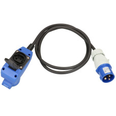 Verlängerung MH CEE 16A/CEE 16A+T23 90° H07RN-F3G1.5mm² GDV 1.5m schwarz