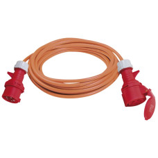 Verlängerungskabel Brennenstuhl Gummi 5x1.5mm² CEE16/CEE16 Phasenwender 20m orange