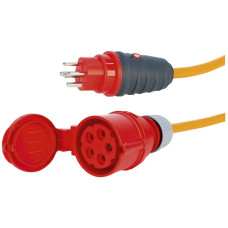 Verlängerungskabel Steffen EPR-PUR 5x2.5mm² 0.3m T25/CEE16 für Industrie orange