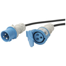 Verlängerungskabel Steffen GdV 3x1.5mm² 5m CEE16/3 für Industrie schwarz