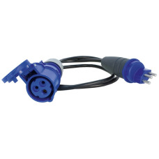 Verlängerungskabel Steffen Td 3x1.5mm² 1.5m T23/CEE16 für Industrie blau