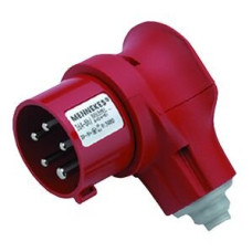 Winkelstecker Variotop 16A 5P 6h 400V mit Kabelknickschutz