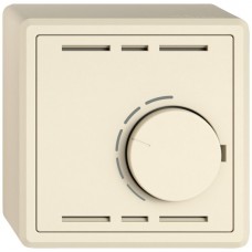 AP-Raumthermostat EDIZIO.liv SNAPFIX ohne Schalter 24VAC/DC 50Hz crema