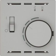 Raumthermostat EDIZIO.liv SNAPFIX für elektrische Bodenheizungen hellgrau