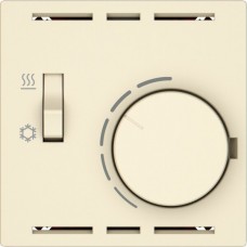 Raumthermostat EDIZIO.liv SNAPFIX mit Schalter Heizen/Kühlen 230VAC 50Hz crema G A