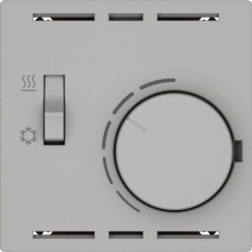 Raumthermostat EDIZIO.liv SNAPFIX mit Schalter Heizen/Kühlen 230VAC 50Hz hellgrau G A