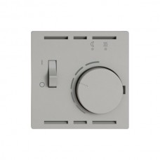 Raumthermostat EDIZIO.liv SNAPFIX mit Temperaturbegrenzung für Bodenheizungen hellgrau