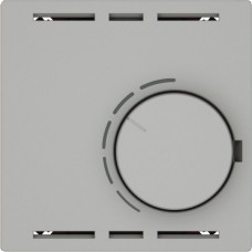 Raumthermostat EDIZIO.liv SNAPFIX ohne Schalter 230VAC 50Hz hellgrau