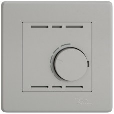 UP-Raumthermostat EDIZIO.liv SNAPFIX ohne Schalter 24VAC/DC 50Hz hellgrau