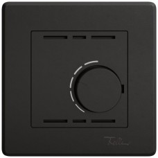 UP-Raumthermostat EDIZIO.liv SNAPFIX ohne Schalter 24VAC/DC 50Hz schwarz