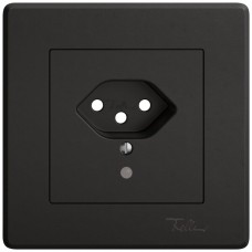 UP-Montageset EDIZIO.liv SNAPFIX für 1xT13 mit Frontlinse schwarz