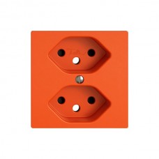 Montageset EDIZIO.liv SNAPFIX für 2xT13 mit Frontlinse Shutter orange