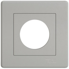 UP-Abdeckset EDIZIO.liv SNAPFIX Thermostat 96x96x7mm hellgrau IP20
