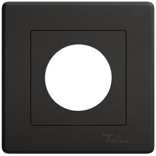 UP-Abdeckset EDIZIO.liv SNAPFIX Thermostat 96x96x7mm schwarz IP20