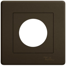 UP-Abdeckset EDIZIO.liv SNAPFIX Thermostat 96x96x7mm umbra IP20