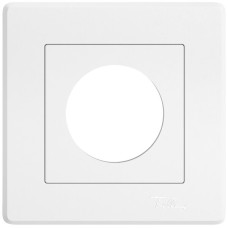 UP-Abdeckset EDIZIO.liv SNAPFIX Thermostat 96x96x7mm weiss IP20