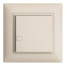 UP-Universaltaster 1x1T Schraubklemme EDIZIOdue crema ohne LED UP-Universaltaster 1x1T Schraubklemme EDIZIOdue crema ohne LED