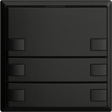 UP-Universaltaster 6x1T Schraubklemme EDIZIOdue schwarz ohne LED