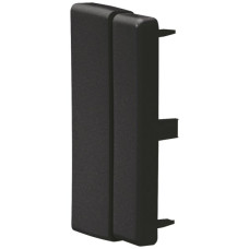 Endplatte Hager tehalit.LF 110x(40/60)×110mm schwarz IP30
