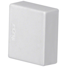 Endplatte Hager tehalit.LF 15x15mm grau IP30