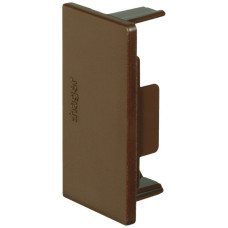 Endplatte Hager tehalit.LF 57x30mm braun IP30