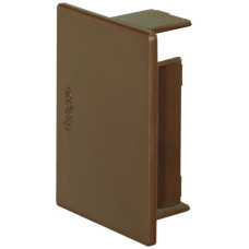Endplatte Hager tehalit.LF 57x40mm braun IP30