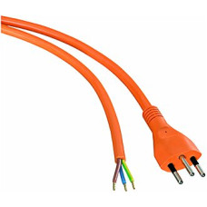 Anschlusskabel 3x1.5mm² 10m PUR Stecker T12 angespritzt orange