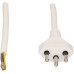 Anschlusskabel MH Td 3x1.5mm² 5m weiss Stecker T12