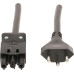 Anschlusskabel Max Hauri 3P 5m schwarz Kupplung AC166 Stecker T12