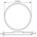 LED-Decken-/Wandleuchte ESYLUX SVENJA CL 900, 80W 2700…6500K 6900lm DALI-2