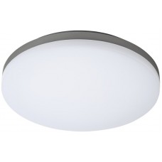 LED-Decken-/Wandleuchte SLICE CIRCLE 10/18/24W 3000/4000K 2800lm IP54 HF silber LSH