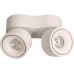 LED-Spot maxLUCE DOUBLE SHINE 2x12W 930 2x1100lm 2x36° matt weiss